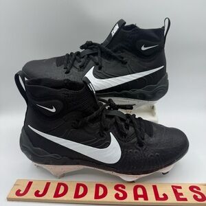 Nike Alpha Huarache NXT Black White Baseball Cleats DJ6517-002 Men’s Sz 8 NEW